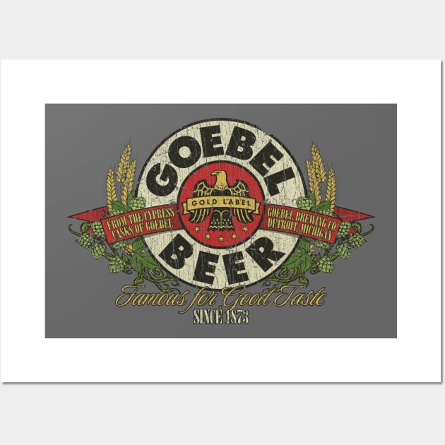 Goebel Gold Label Beer 1940 Wall Art by JCD666